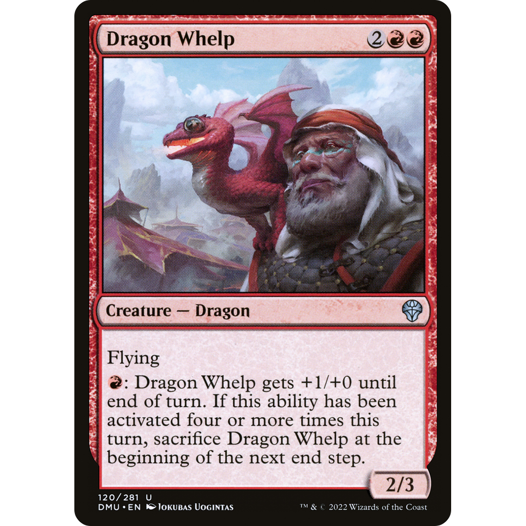 Dragon Whelp (DMU-120) - Dominaria United Foil