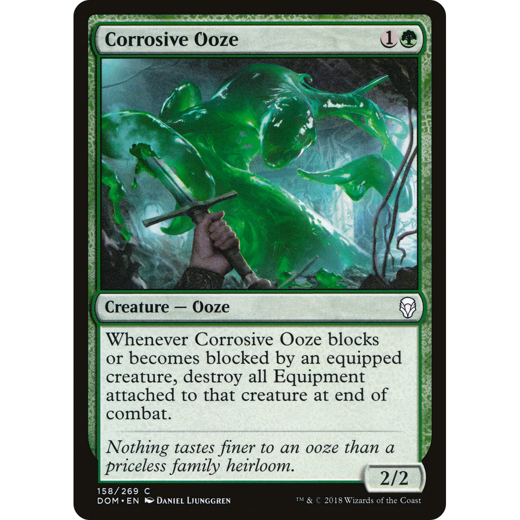 Corrosive Ooze (DOM-158) - Dominaria