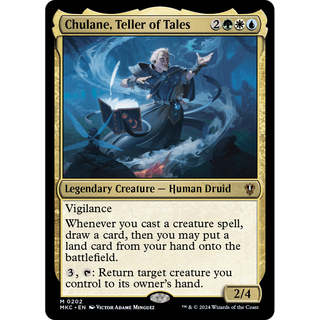 Chulane, Teller of Tales (MKC-202) - Murders at Karlov Manor Commander