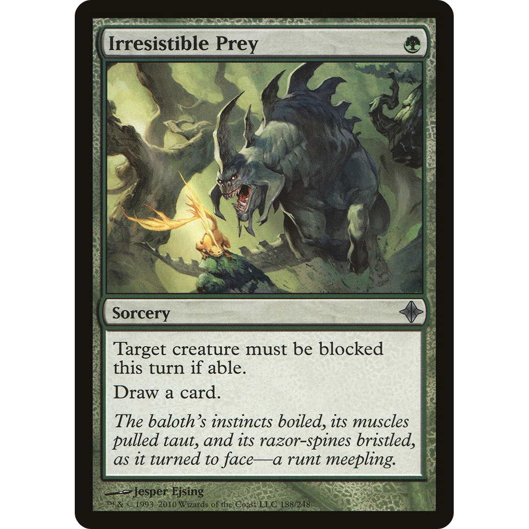 Irresistible Prey (ROE-188) - Rise of the Eldrazi Foil