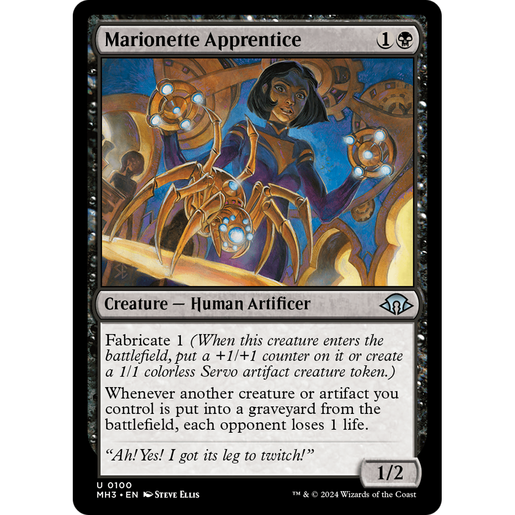 Marionette Apprentice (MH3-100) - Modern Horizons 3 Foil