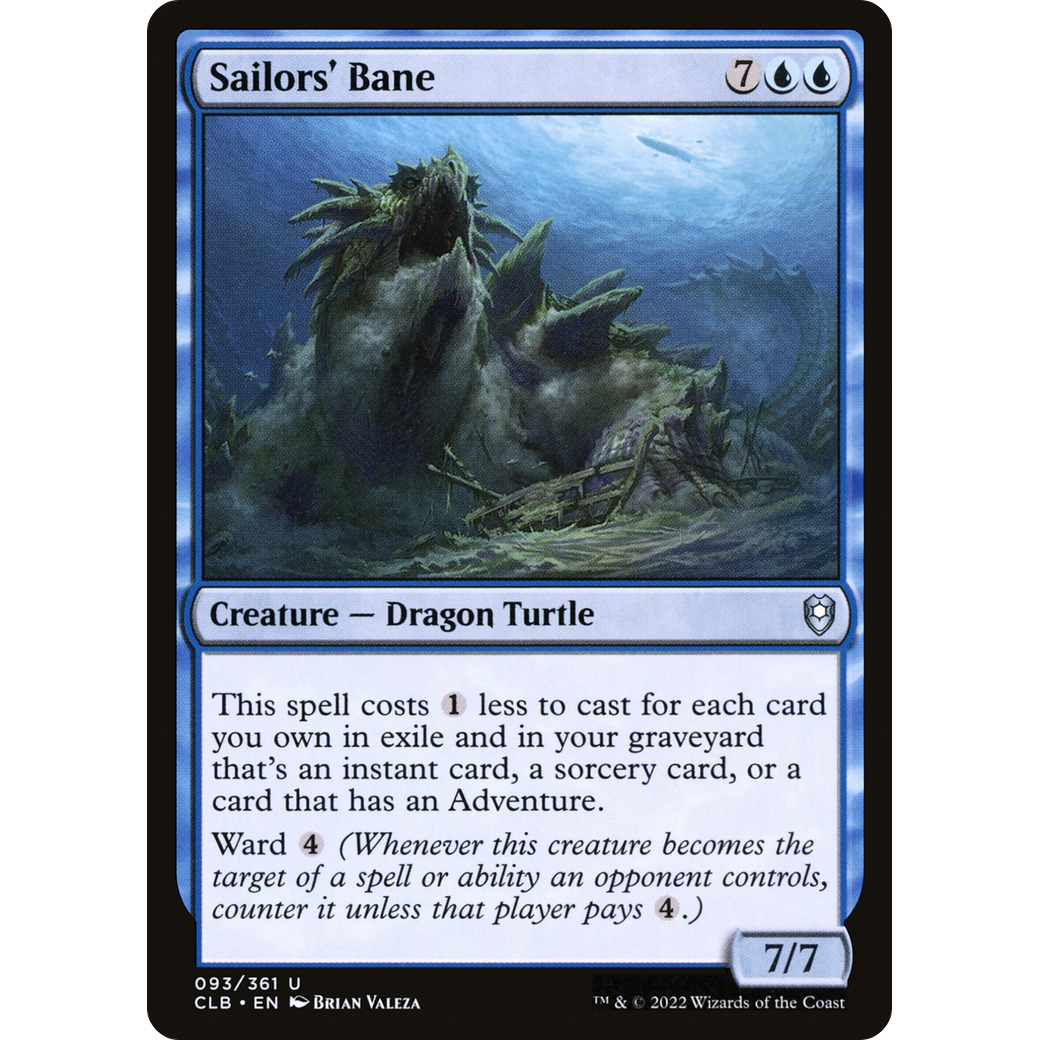 Sailors' Bane (CLB-093) - Commander Legends: Battle for Baldur's Gate