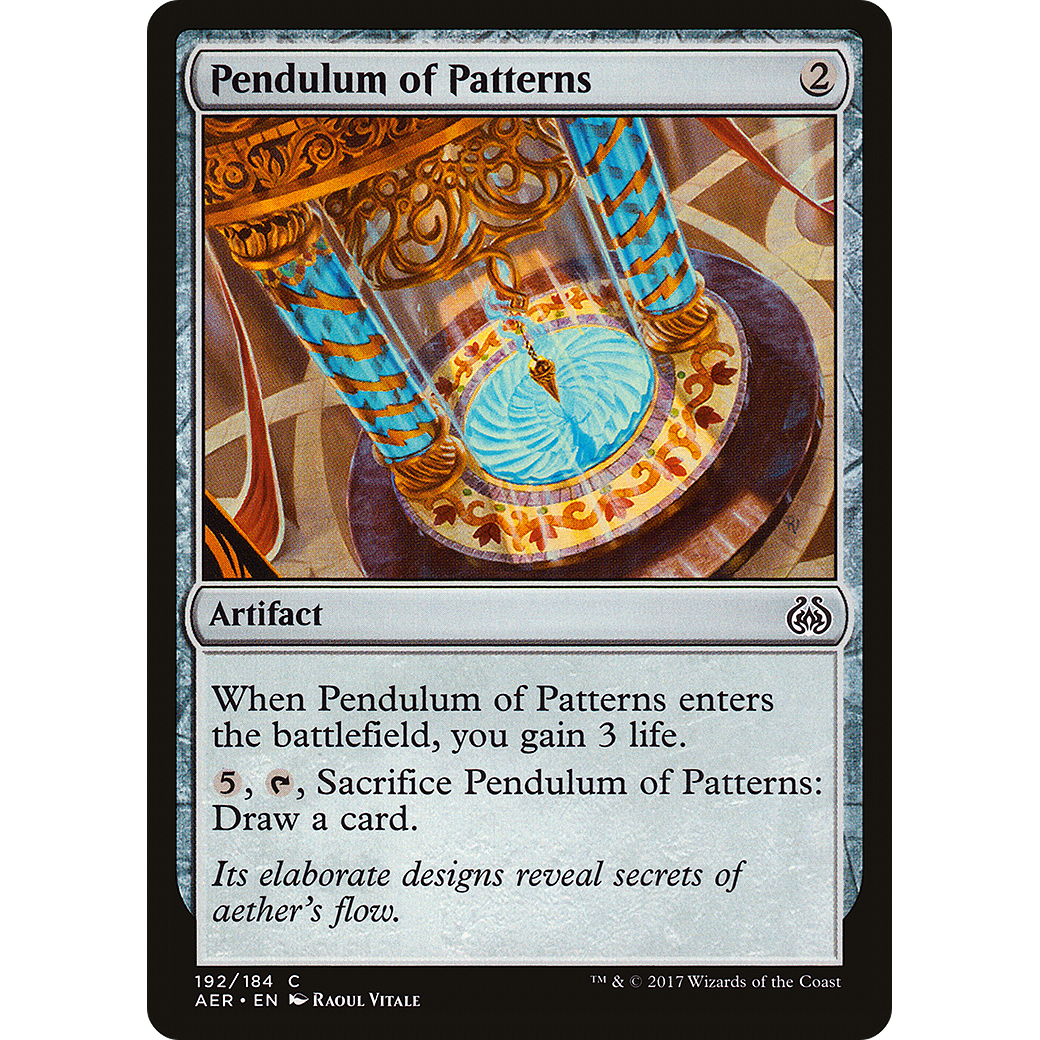 Pendulum of Patterns (AER-192) - Aether Revolt