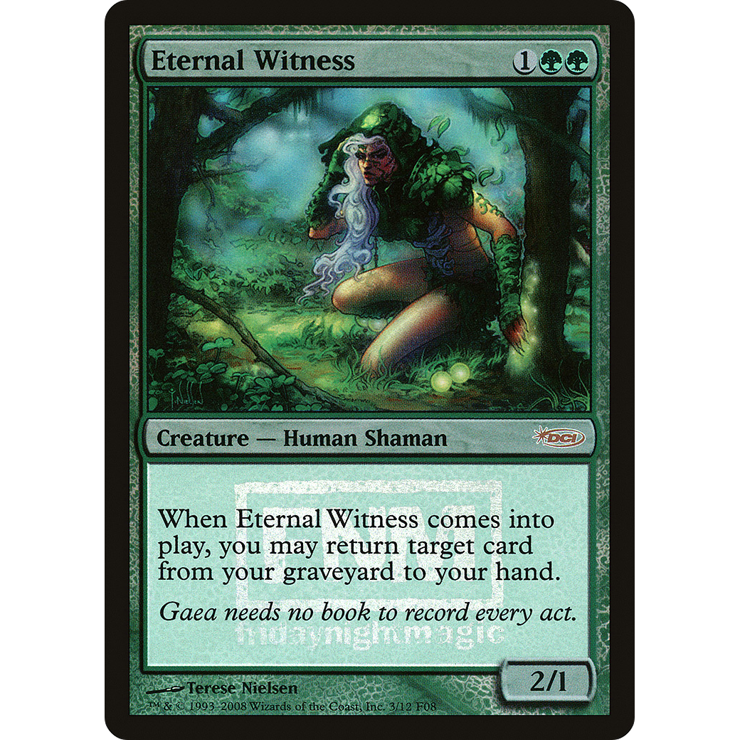 Eternal Witness (FNM-003) - Friday Night Magic 2008 Foil