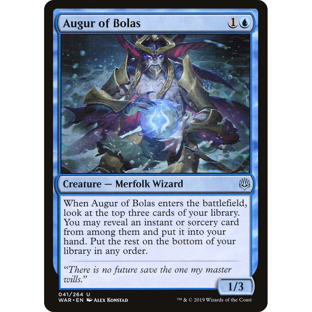Augur of Bolas (WAR-041) - War of the Spark