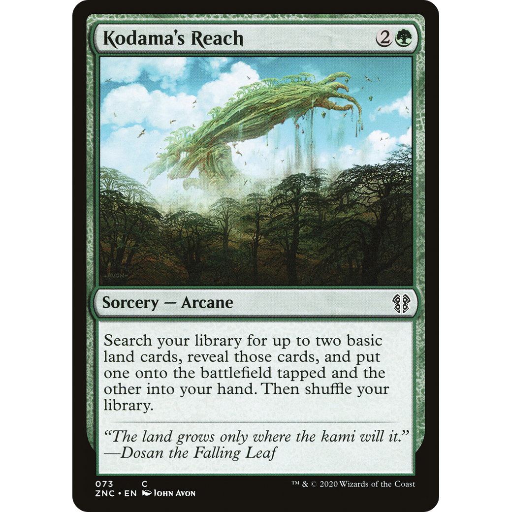 Kodama's Reach (ZNC-073) - Zendikar Rising Commander