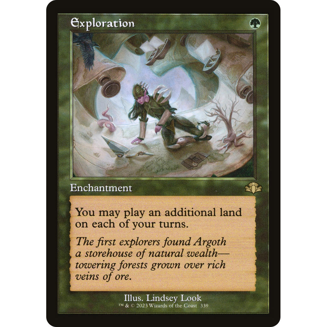 Exploration (Retro Frame) (DMR-339) - Dominaria Remastered