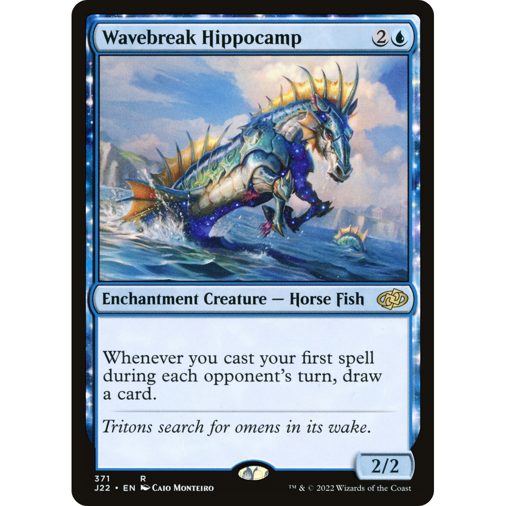 Wavebreak Hippocamp (J22-371) - Jumpstart 2022: (enchantment)