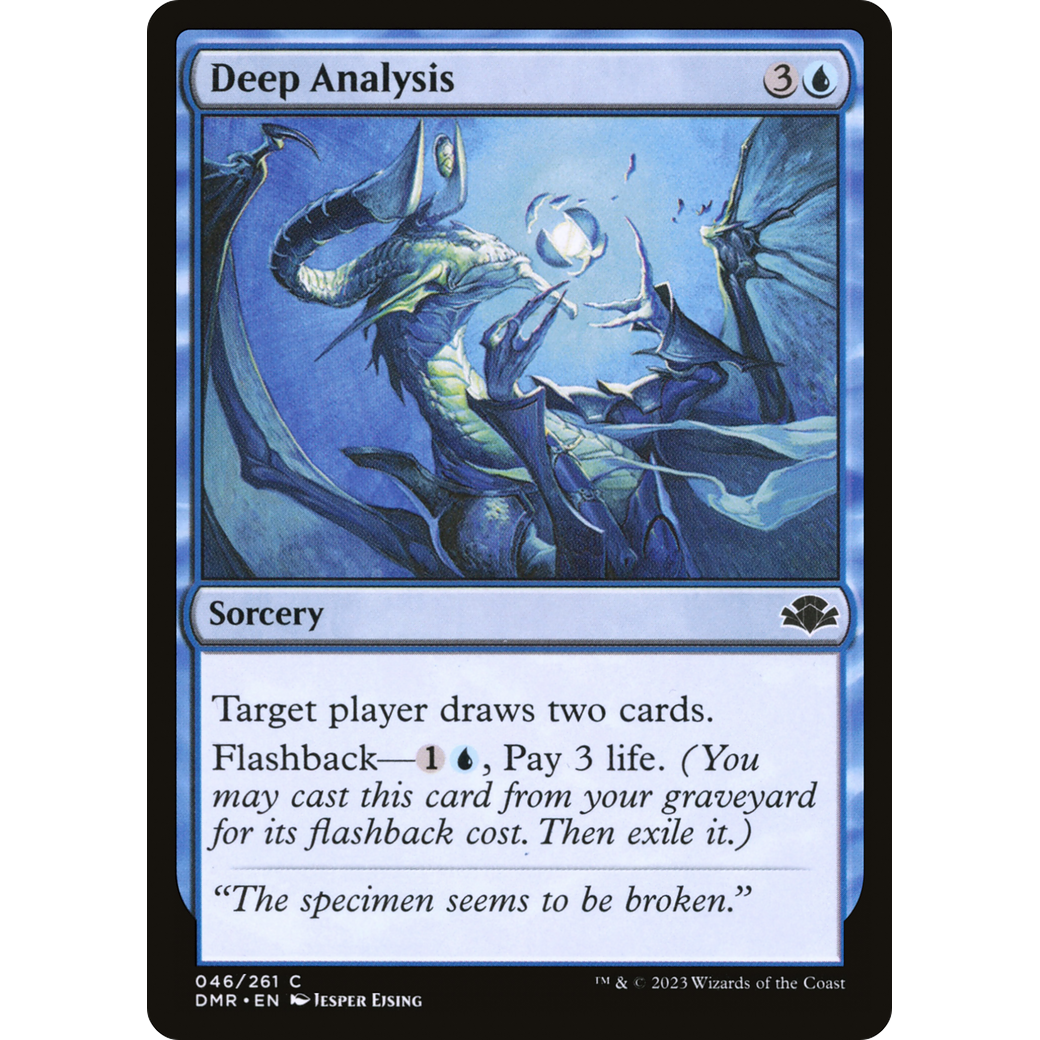 Deep Analysis (DMR-046) - Dominaria Remastered Foil