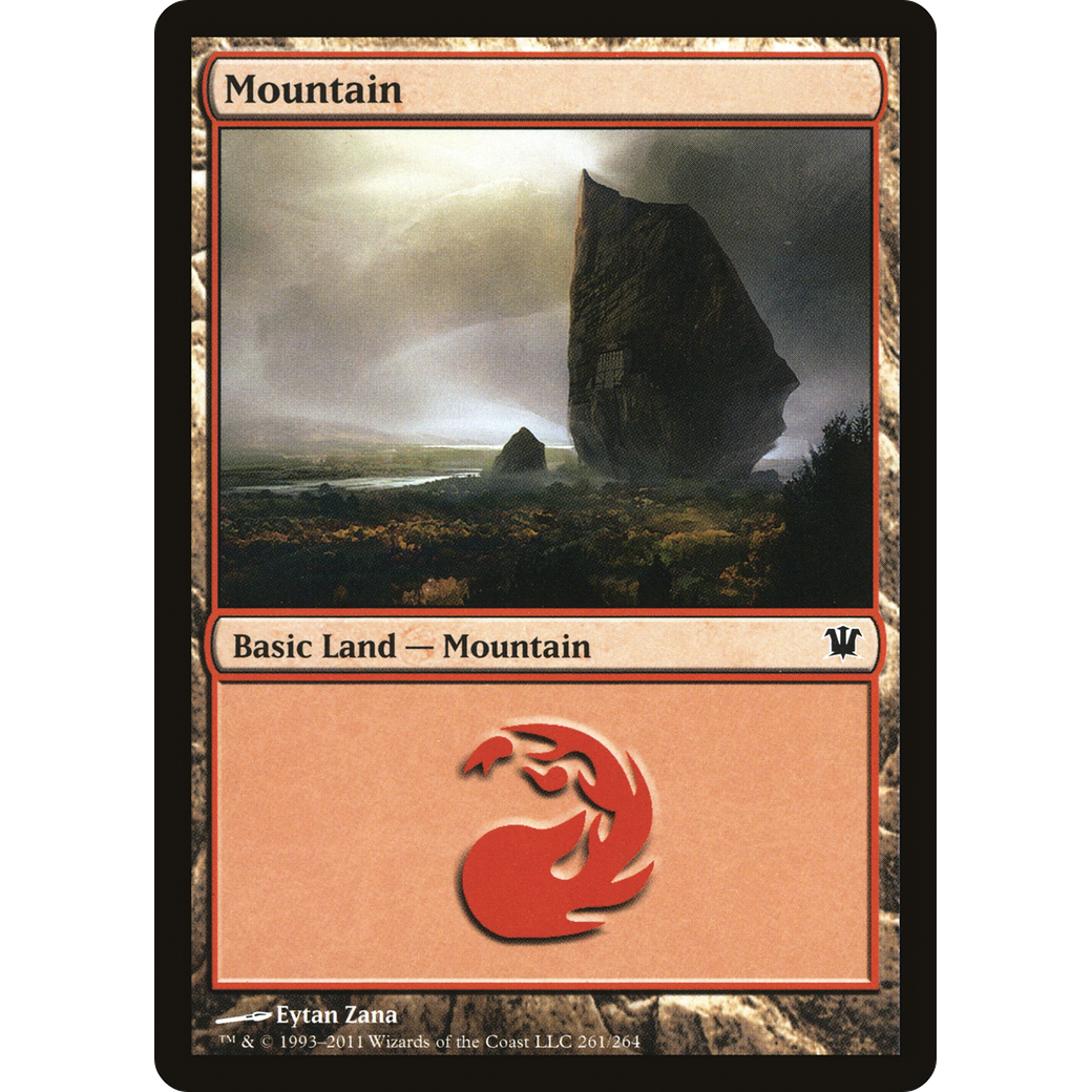 Mountain (261) (ISD-261) - Innistrad Foil