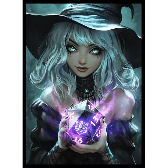 Realm Guard: Art Sleeves - D20 Witch