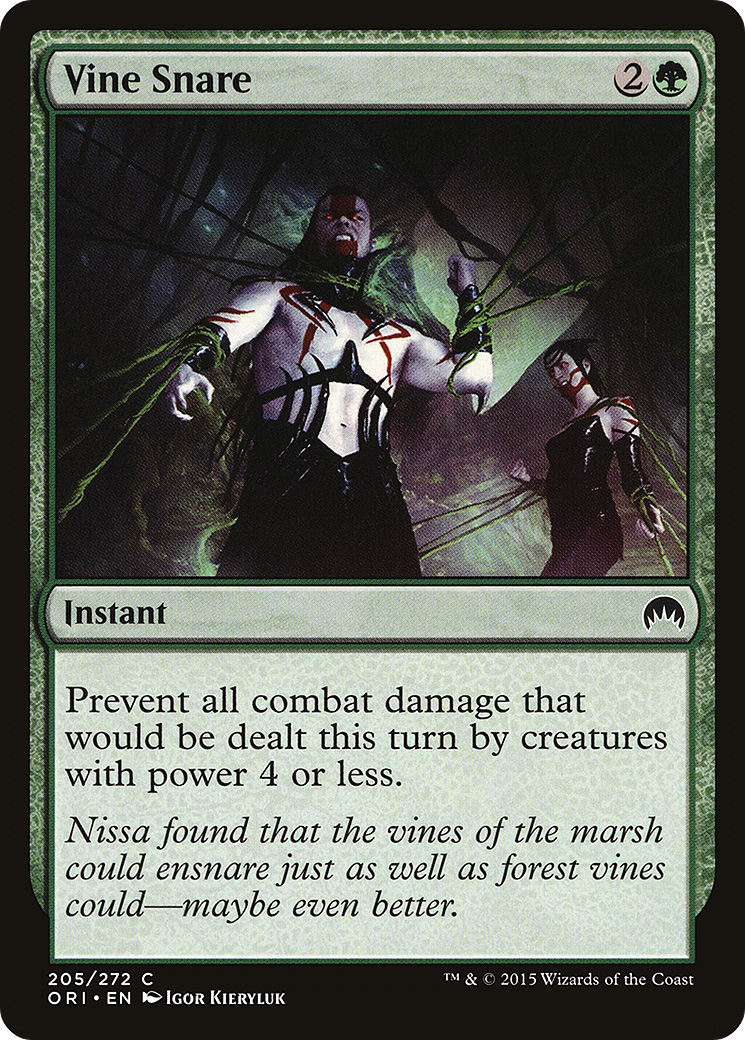 Vine Snare (ORI-205) - Magic Origins Foil
