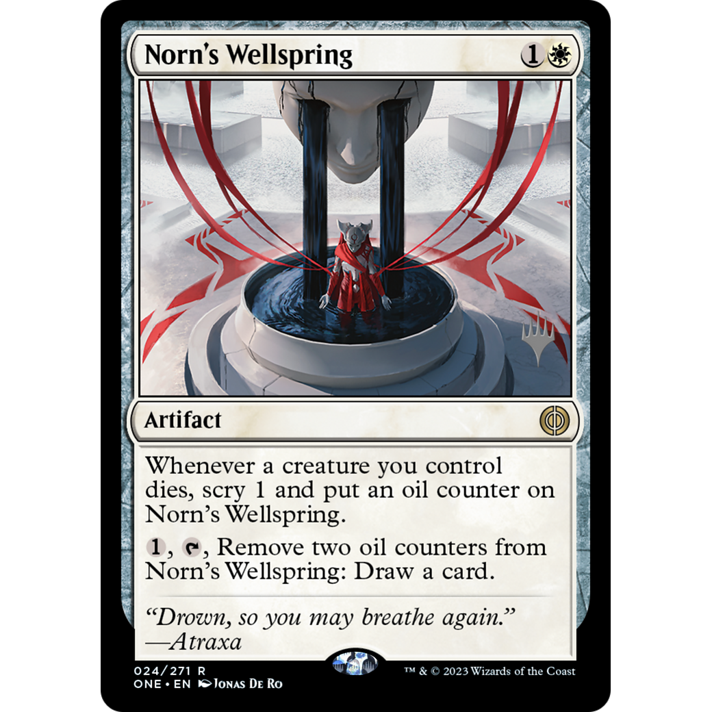Norn's Wellspring (PPONE-24P) - Phyrexia: All Will Be One Promos Foil