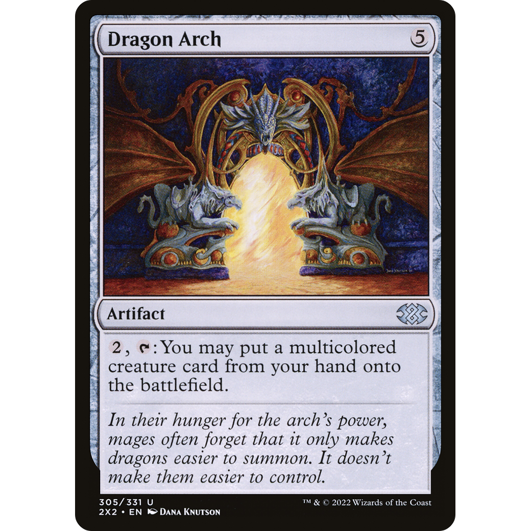 Dragon Arch (2X2-305) - Double Masters 2022 Foil
