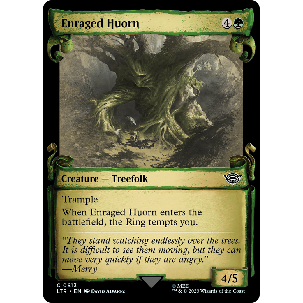 Enraged Huorn (LTR-613) - The Lord of the Rings: Tales of Middle-earth: (Showcase) Foil