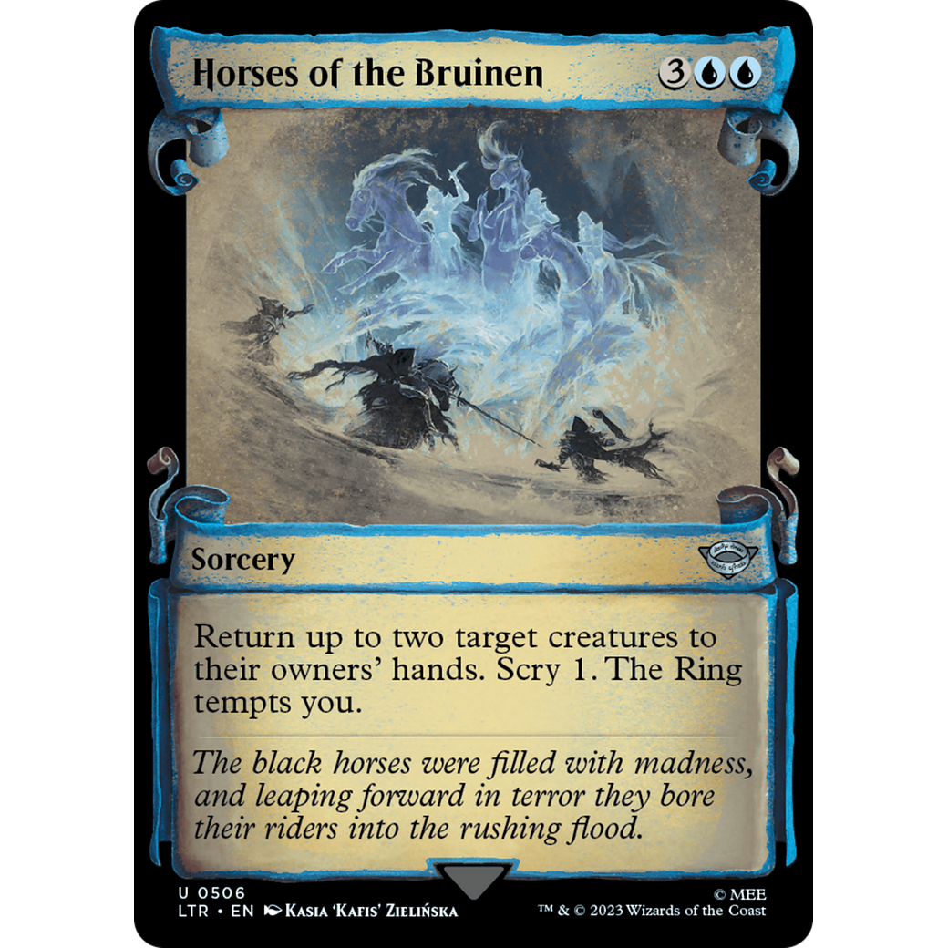 Horses of the Bruinen (LTR-506) - The Lord of the Rings: Tales of Middle-earth: (Showcase)