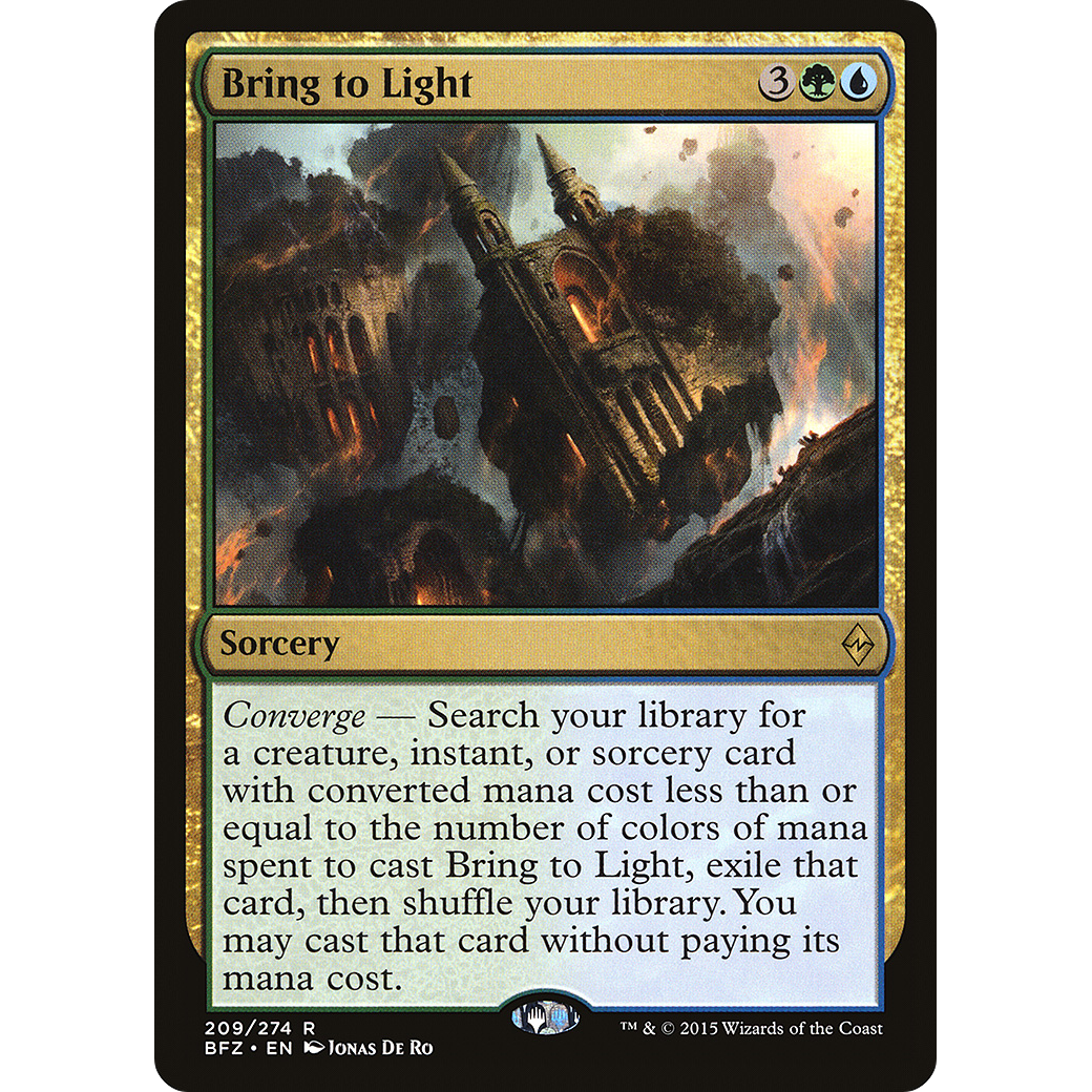 Bring to Light (BFZ-209) - Battle for Zendikar Foil