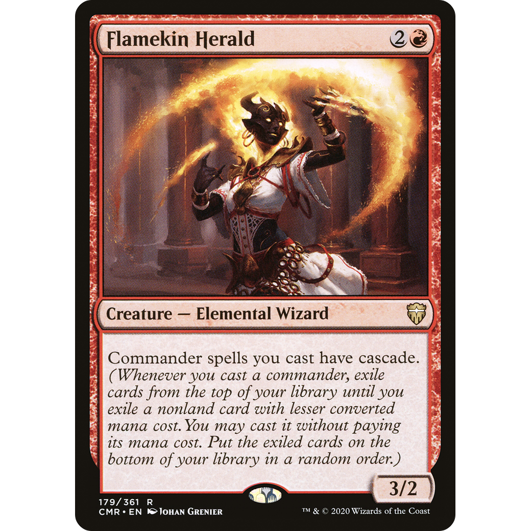 Flamekin Herald (CMR-179) - Commander Legends