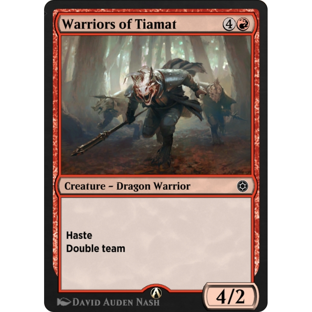 Warriors of Tiamat (HBG-064) - Alchemy Horizons: Baldur's Gate