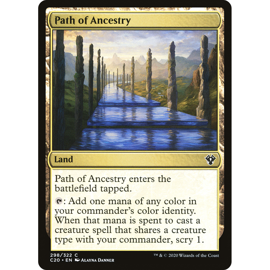 Path of Ancestry (C20-298) - Commander 2020