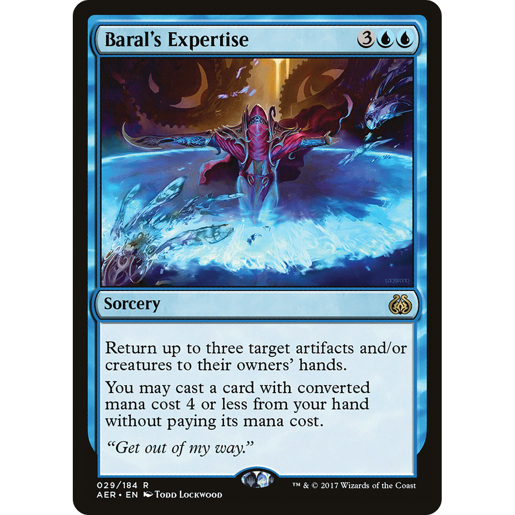Baral's Expertise (AER-029) - Aether Revolt Foil