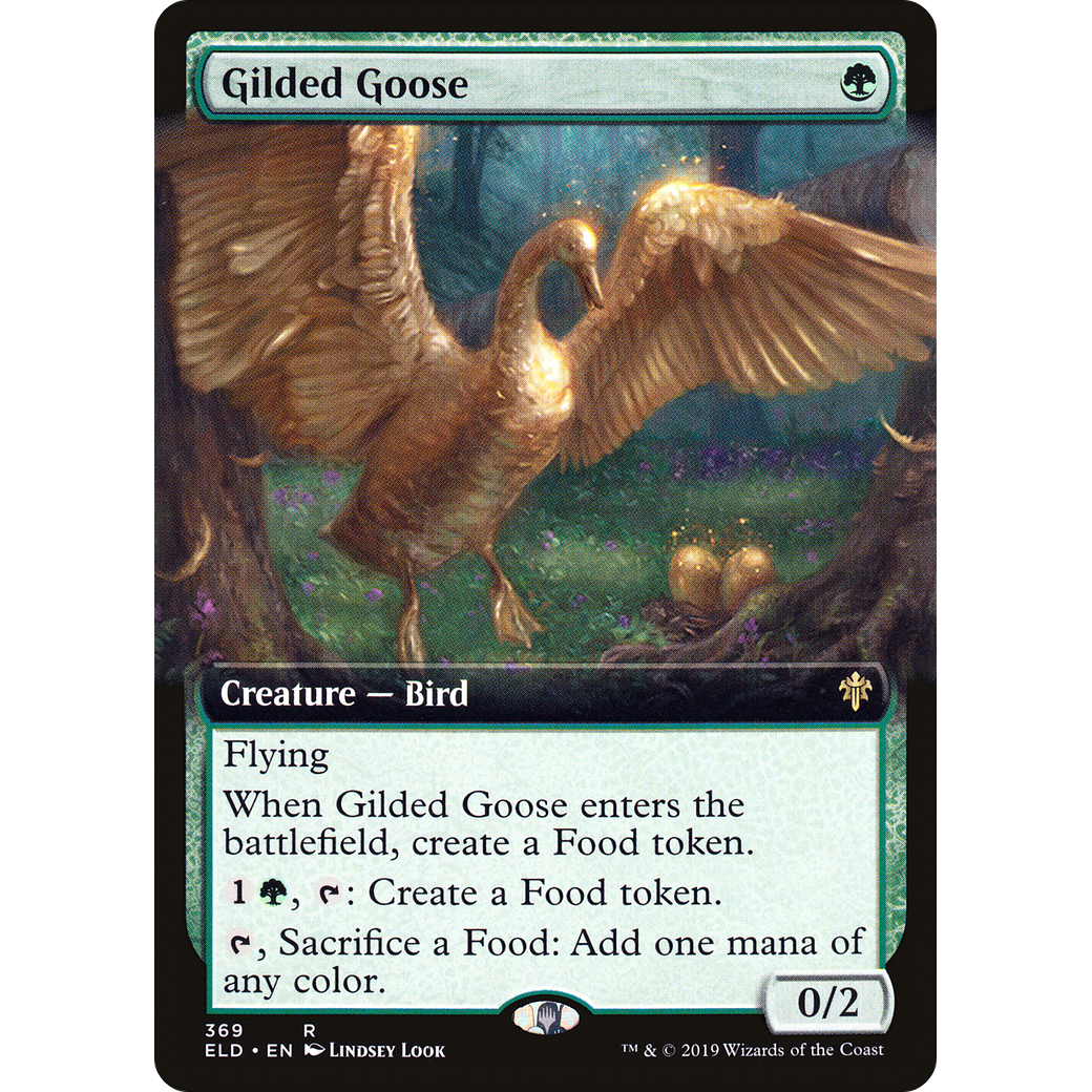 Gilded Goose (Extended Art) (ELD-369) - Throne of Eldraine: (Extended Art) Foil