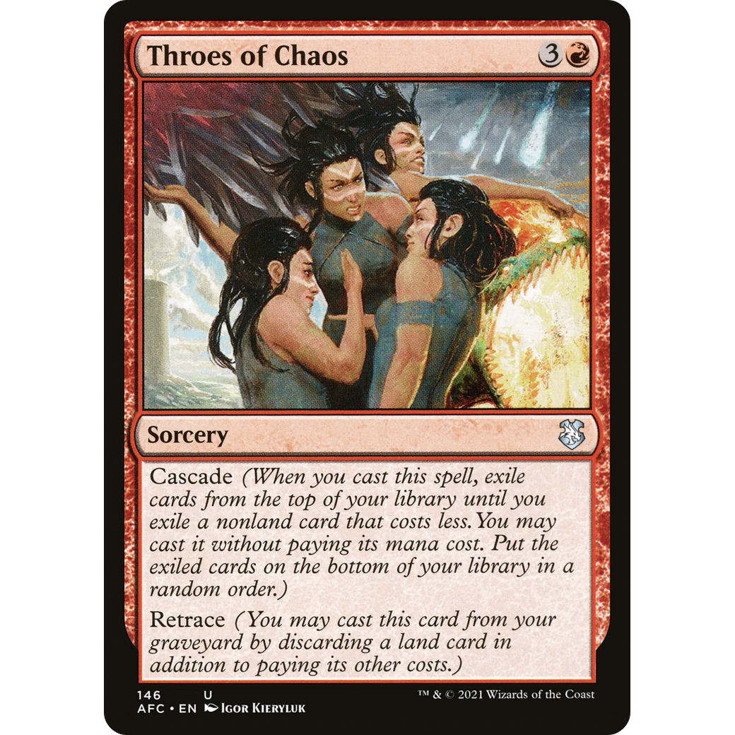 Throes of Chaos (AFC-146) - Forgotten Realms Commander