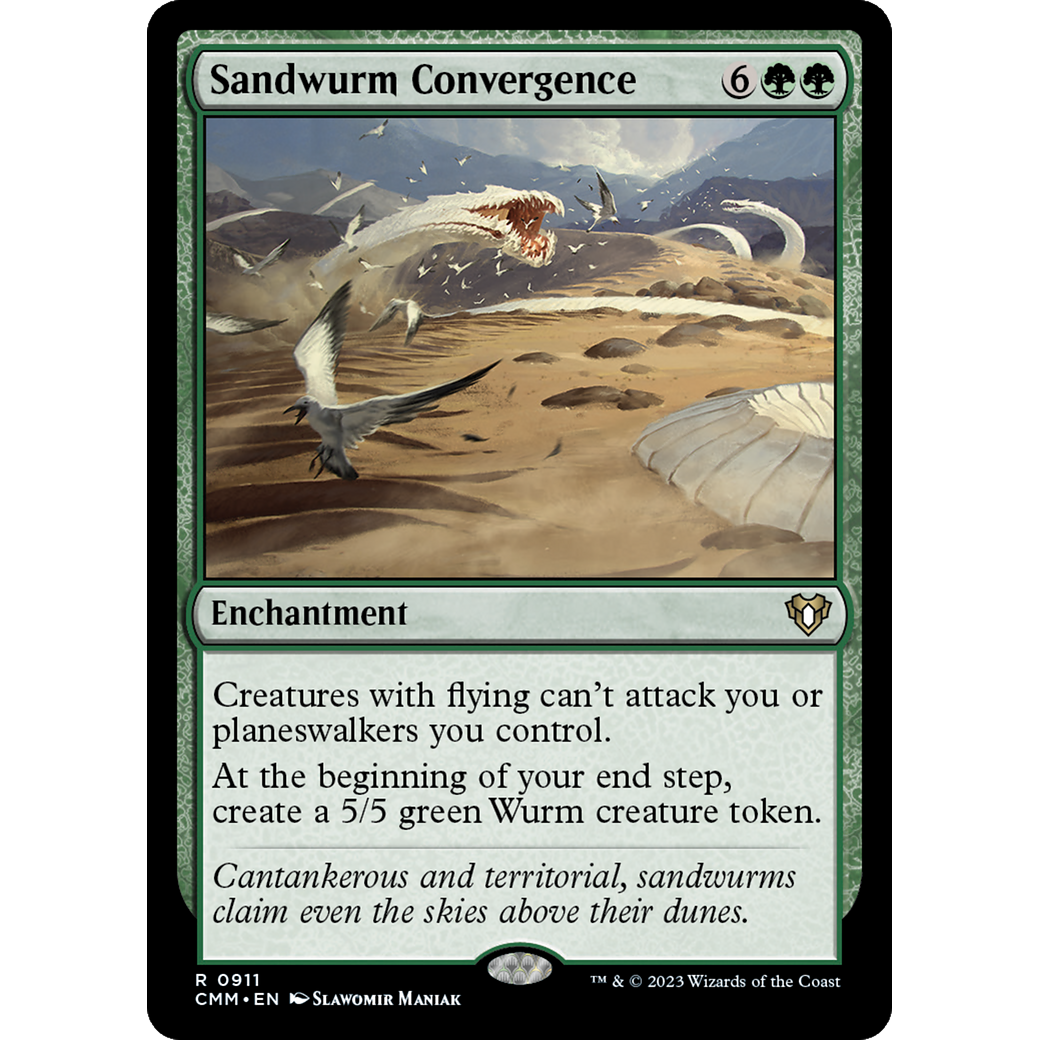 Sandwurm Convergence (CMM-911) - Commander Masters