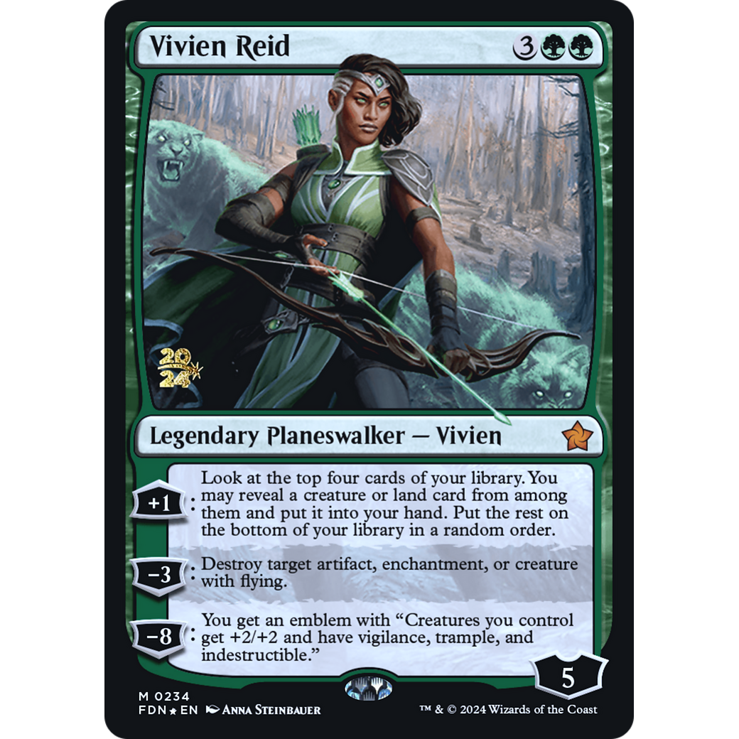 Vivien Reid (PRE-234S) - Foundations Promos Foil