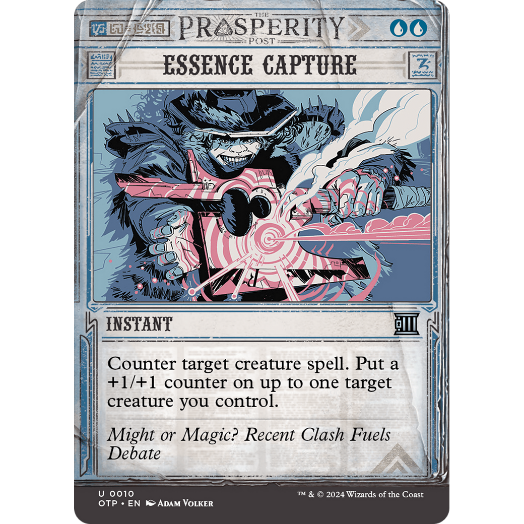 Essence Capture (OTP-010) - Breaking News: (Showcase) (Borderless)