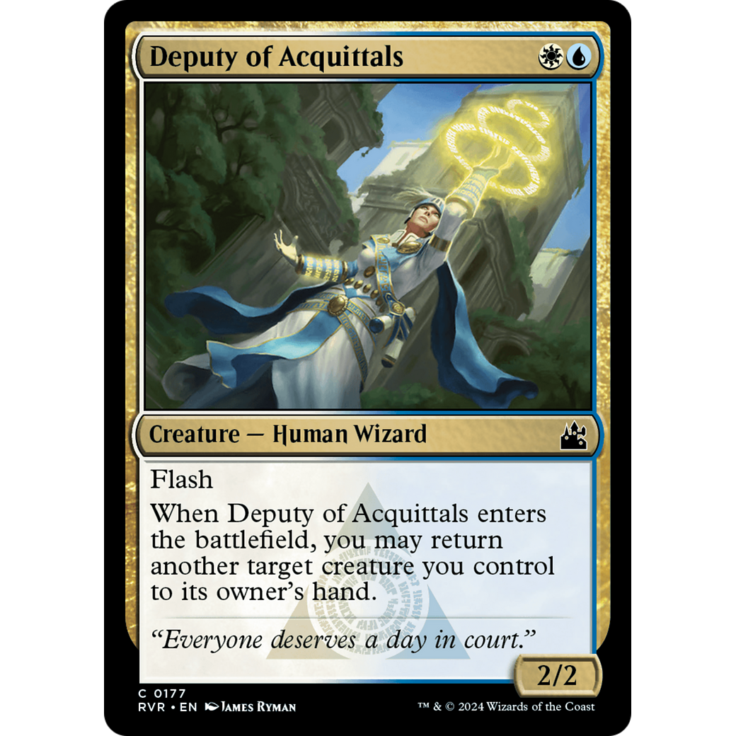 Deputy of Acquittals (RVR-177) - Ravnica Remastered