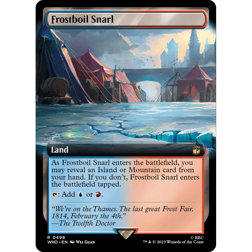 Frostboil Snarl (Extended Art) (WHO-498) - Doctor Who: (Extended Art)