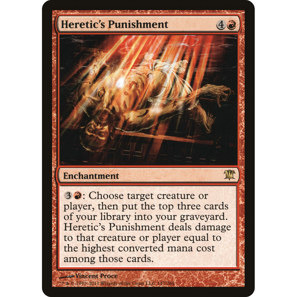 Heretic's Punishment (ISD-147) - Innistrad Foil