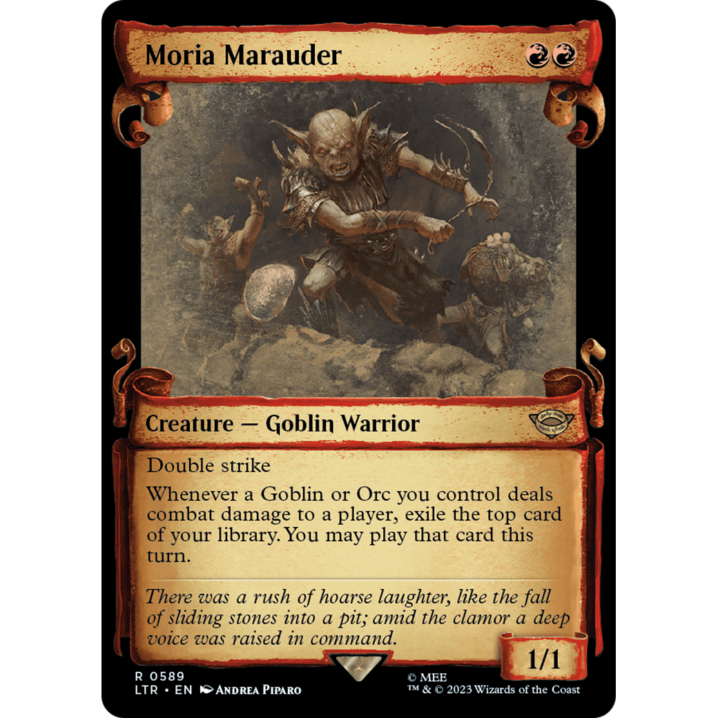 Moria Marauder (LTR-589) - The Lord of the Rings: Tales of Middle-earth: (Showcase)