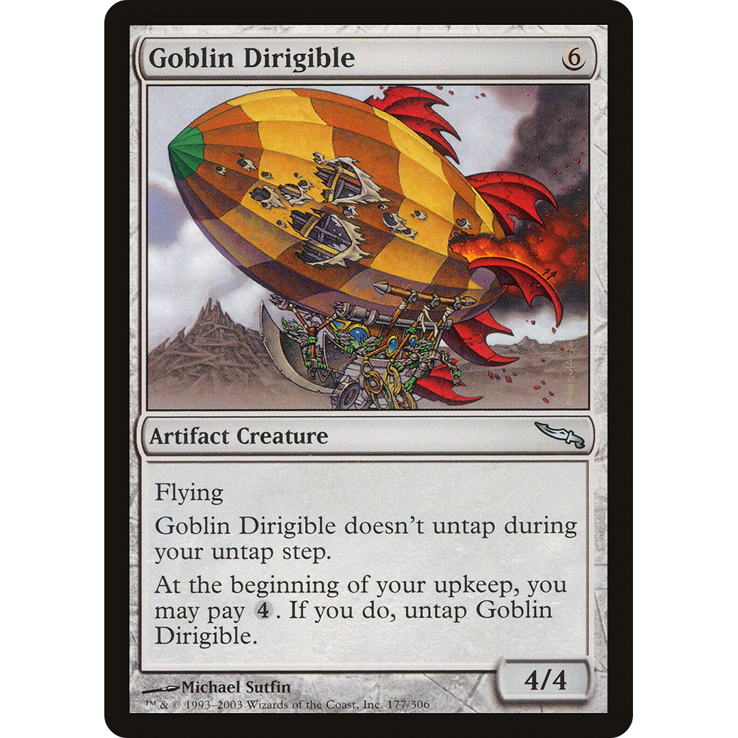 Goblin Dirigible (MRD-177) - Mirrodin Foil