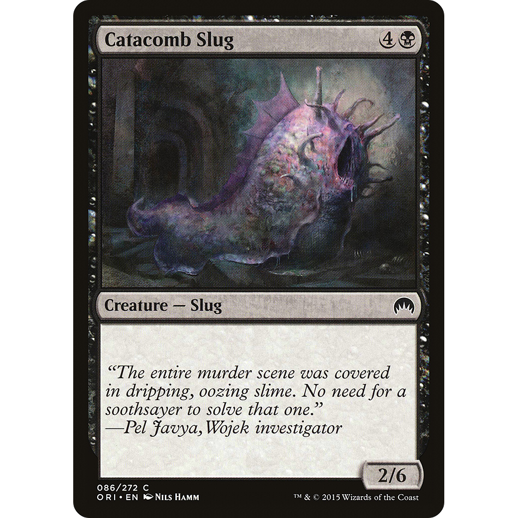 Catacomb Slug (ORI-086) - Magic Origins Foil