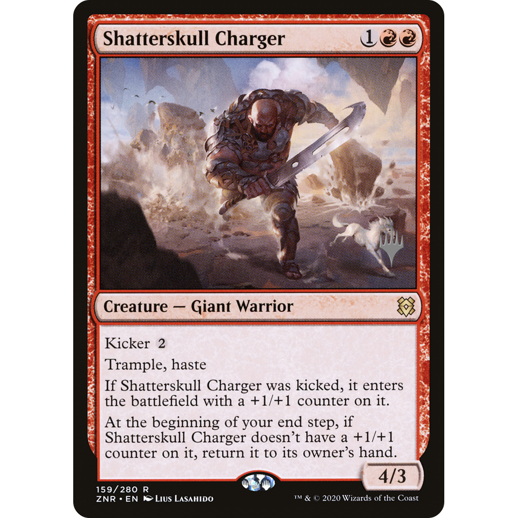 Shatterskull Charger (PPZNR-159) - Zendikar Rising Promos Foil