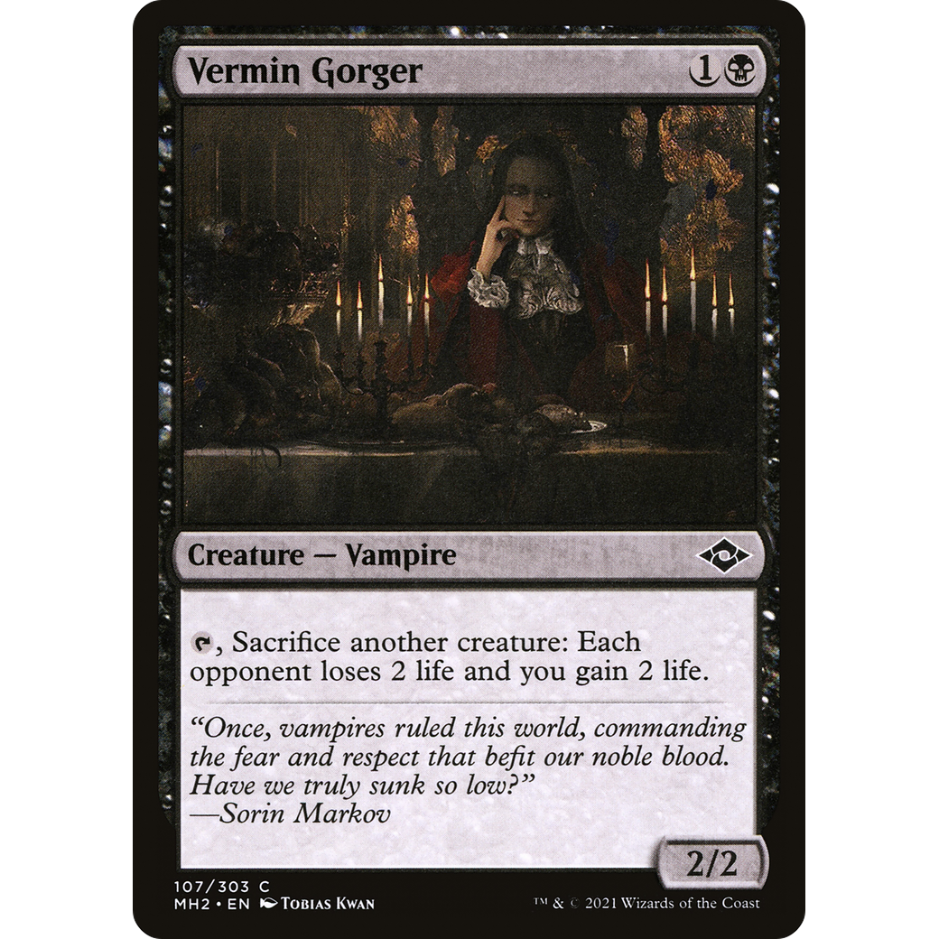 Vermin Gorger (MH2-107) - Modern Horizons 2 Foil