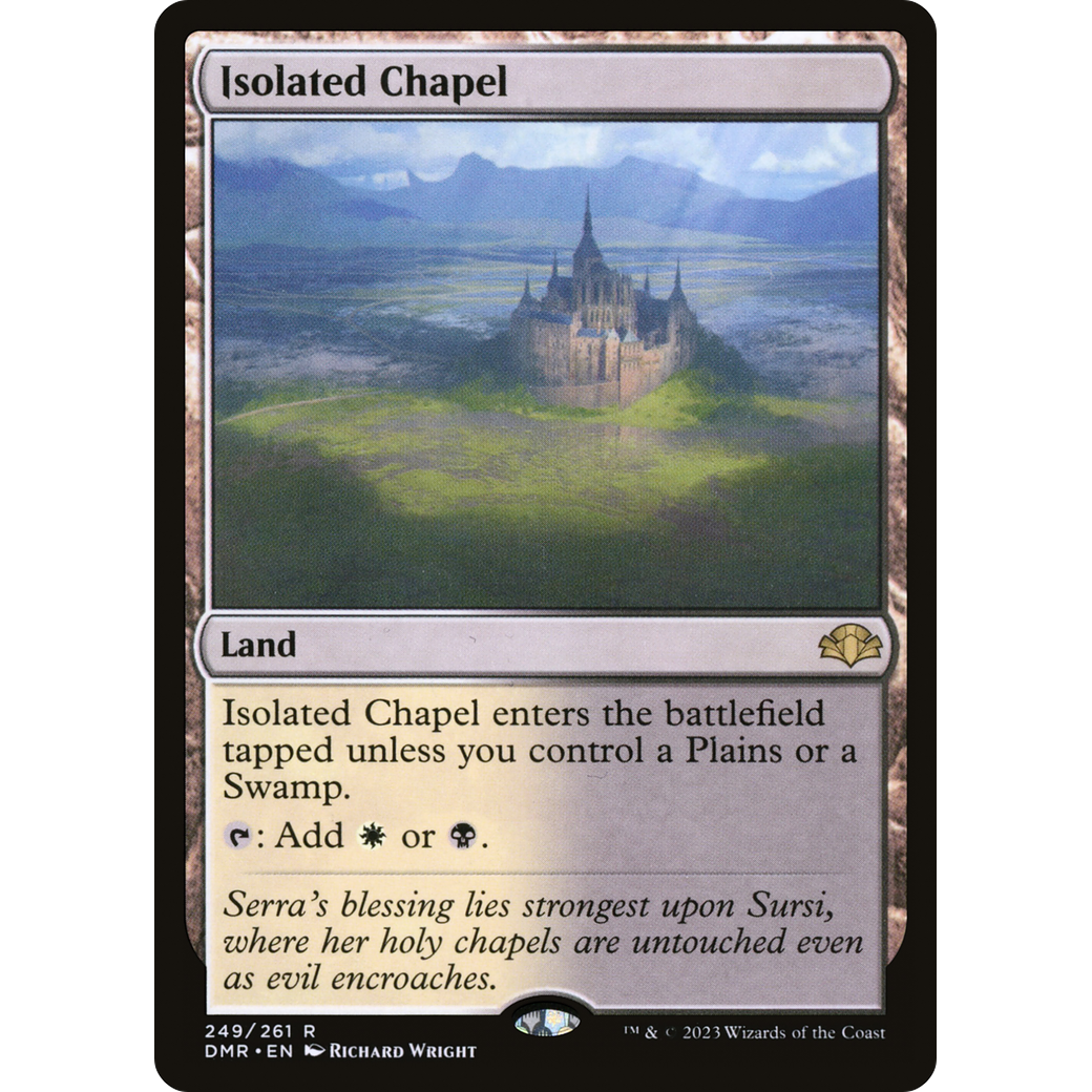 Isolated Chapel (DMR-249) - Dominaria Remastered Foil