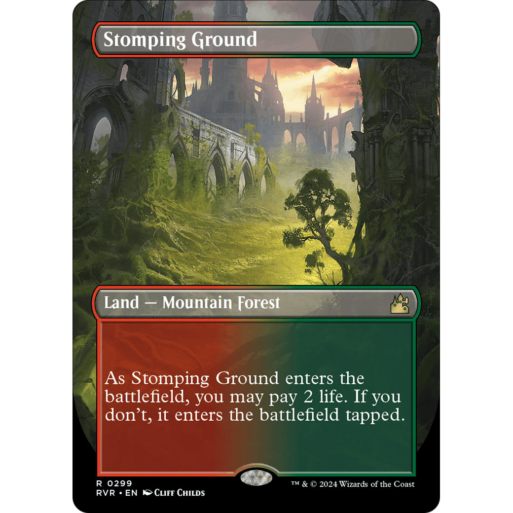 Stomping Ground (RVR-299) - Ravnica Remastered (Borderless)