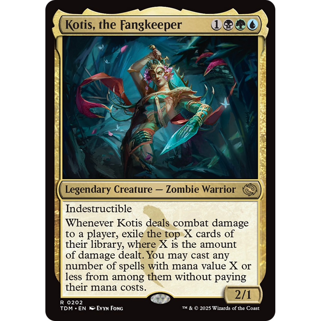 Kotis, the Fangkeeper (TDM-202) - Tarkir: Dragonstorm Foil