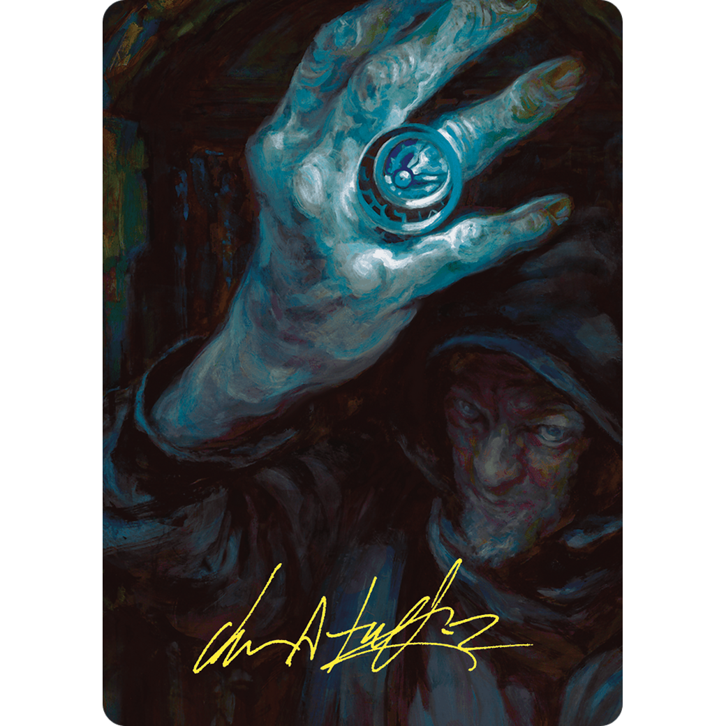 Arcane Signet // Arcane Signet (ACMM-044) - Commander Masters Art Series (Borderless) Foil
