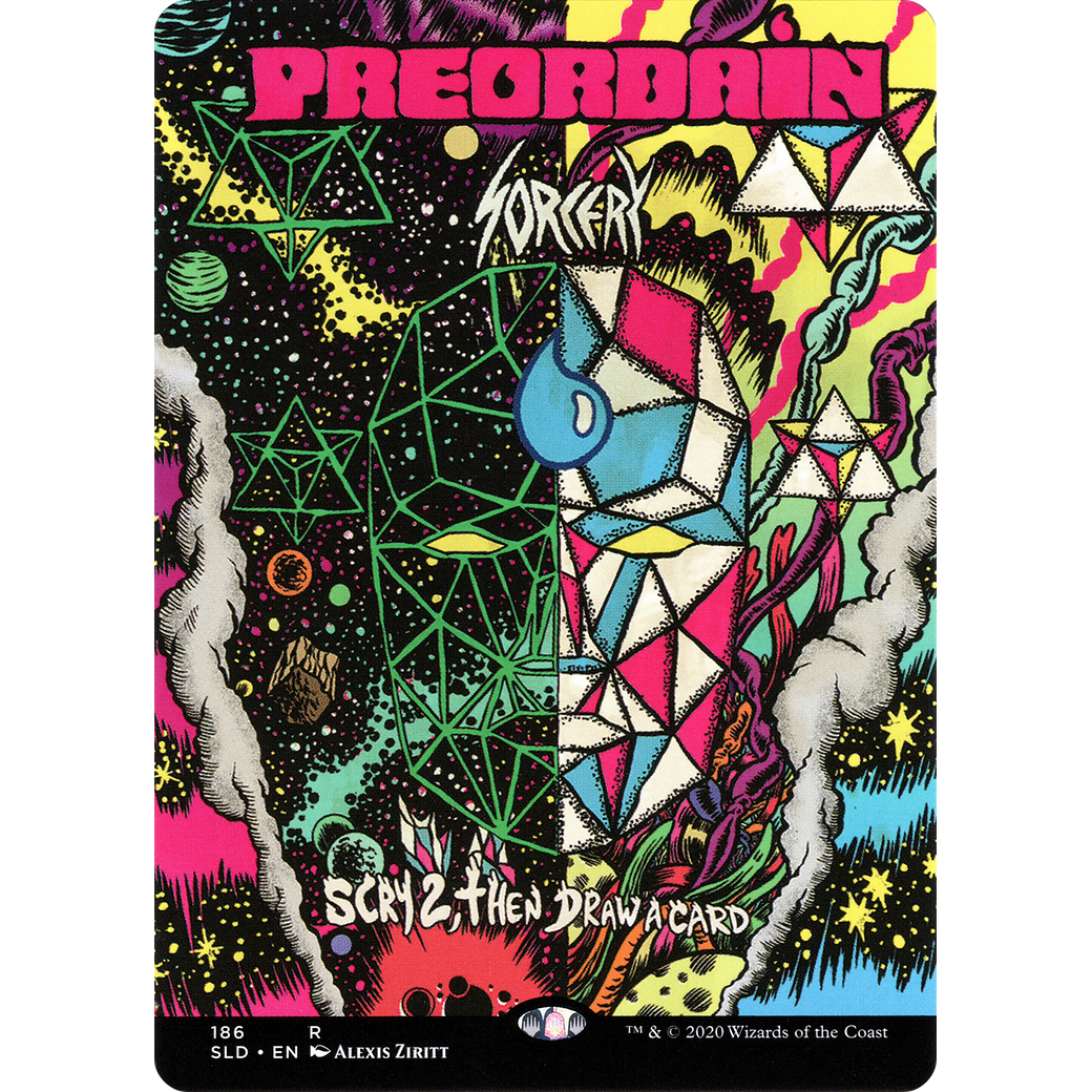 Preordain (186) (SLD-186) - Secret Lair Drop (Borderless)