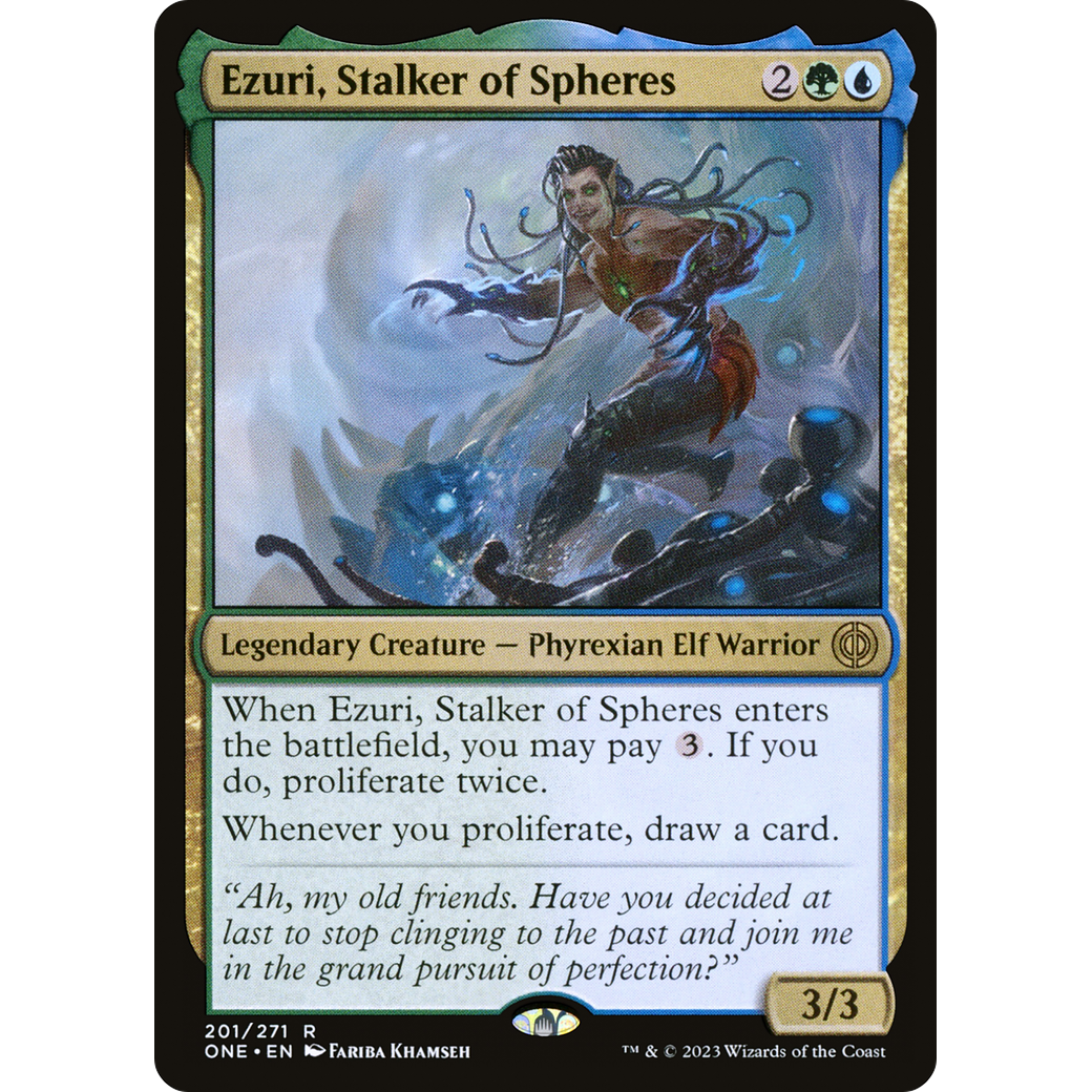 Ezuri, Stalker of Spheres (ONE-201) - Phyrexia: All Will Be One