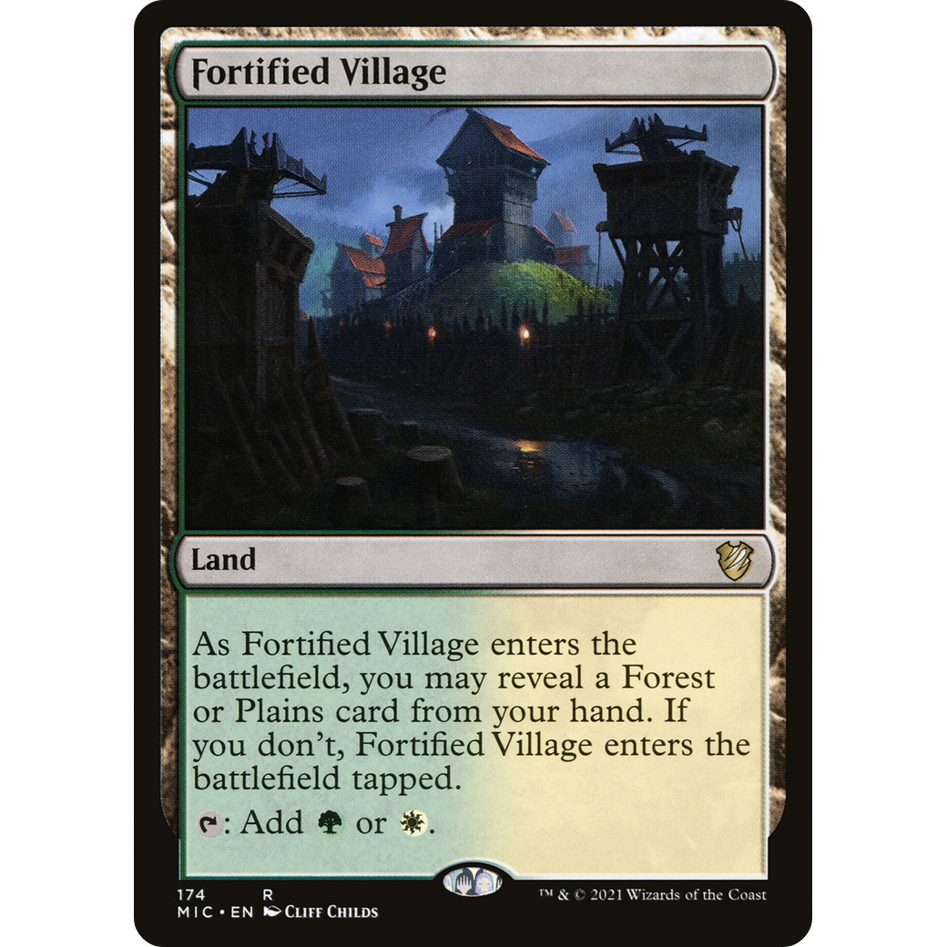 Fortified Village (MIC-174) - Midnight Hunt Commander