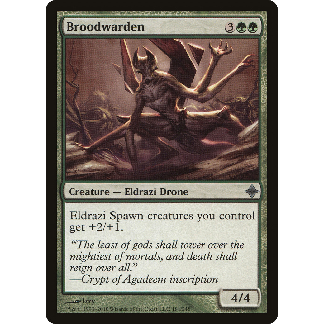 Broodwarden (ROE-181) - Rise of the Eldrazi Foil