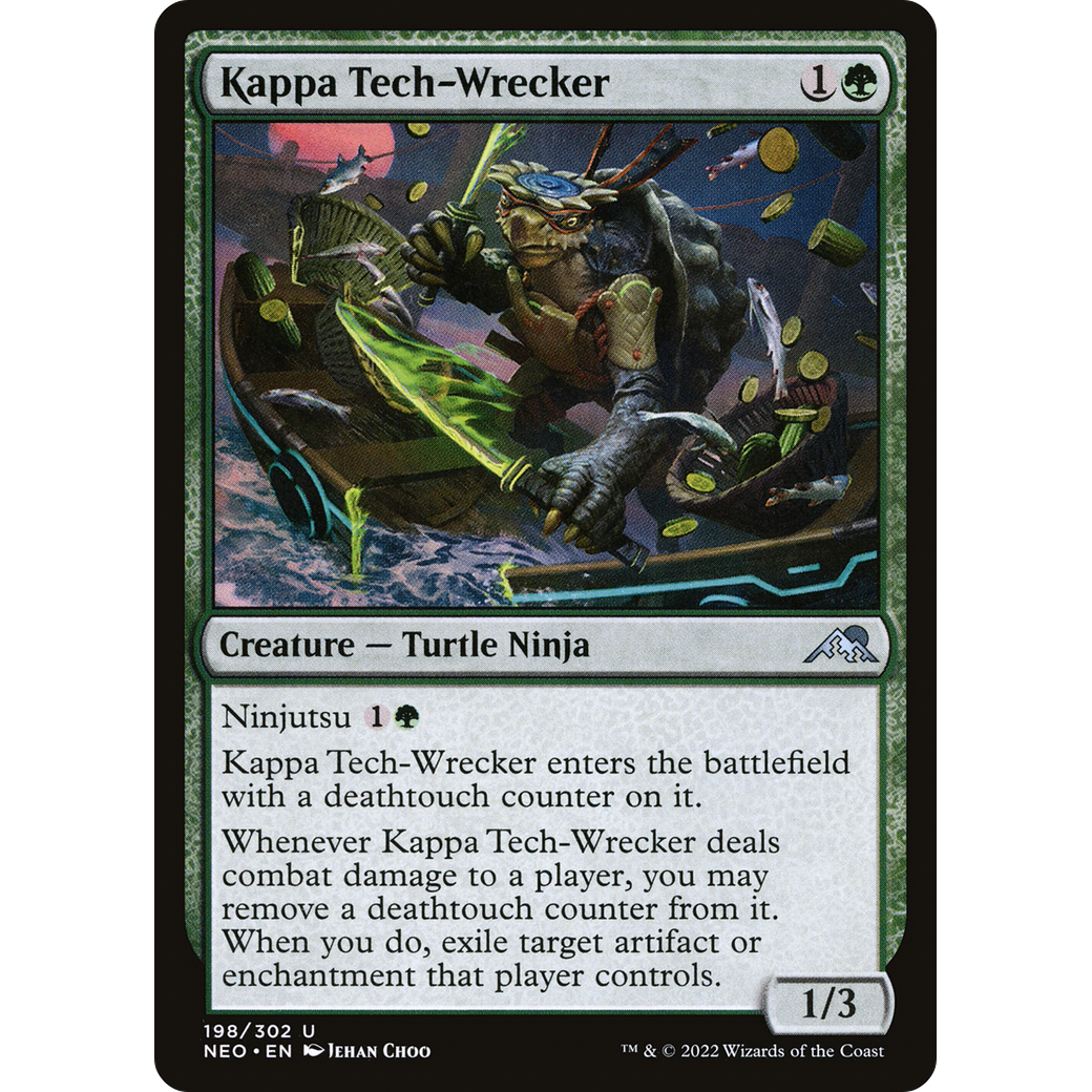 Kappa Tech-Wrecker (NEO-198) - Kamigawa: Neon Dynasty