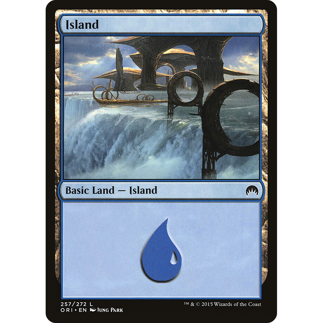 Island (257) (ORI-257) - Magic Origins