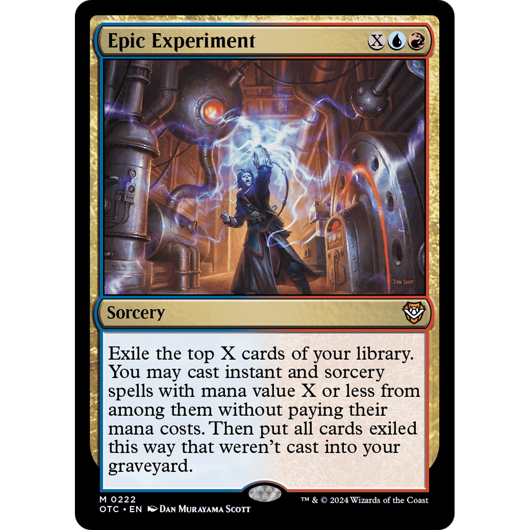 Epic Experiment (OTC-222) - Outlaws of Thunder Junction Commander