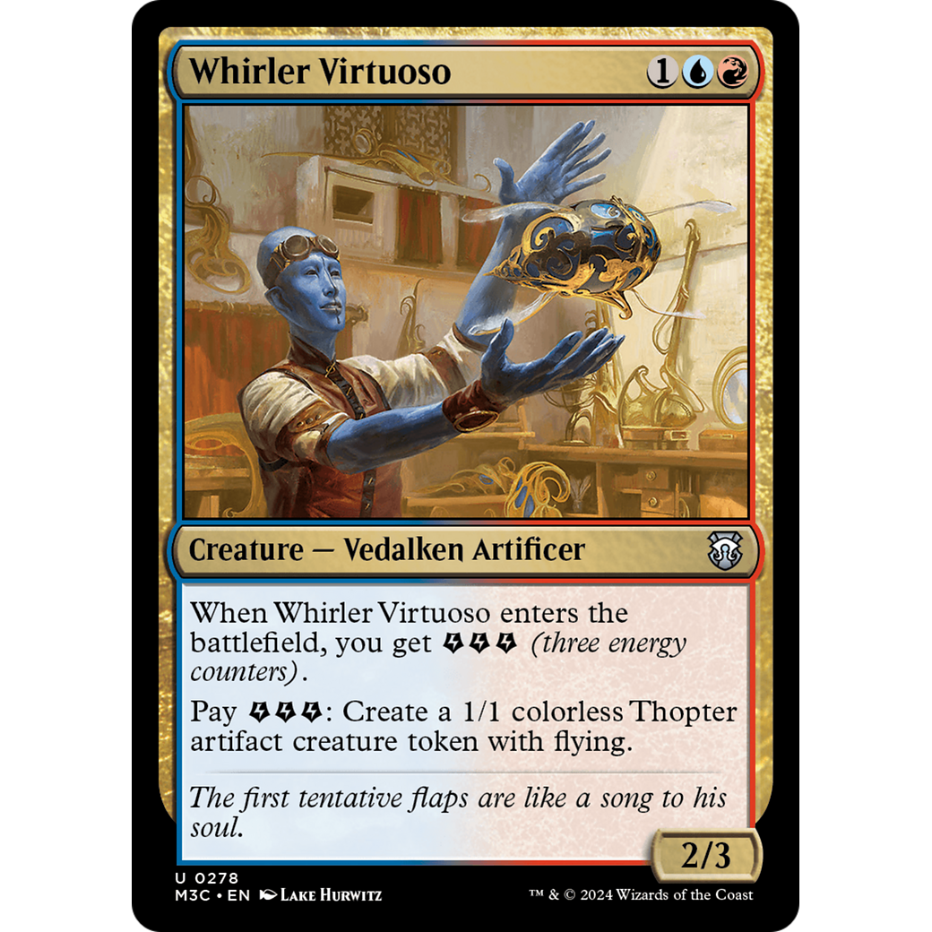 Whirler Virtuoso (M3C-278) - Modern Horizons 3 Commander Foil